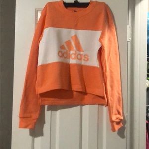 Adidas crop sweatshirt